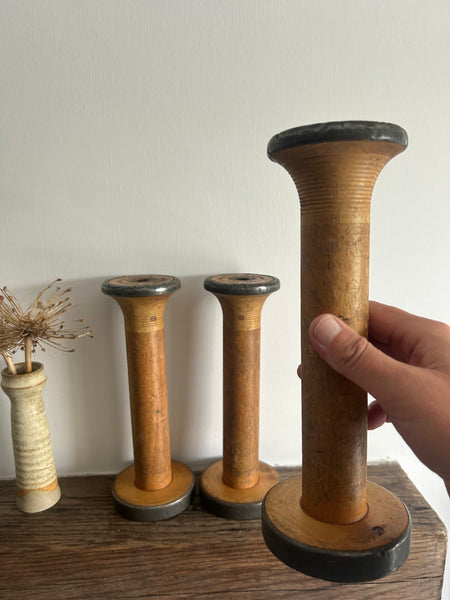 Bobbin {No.13} Nine bobbins including postage
