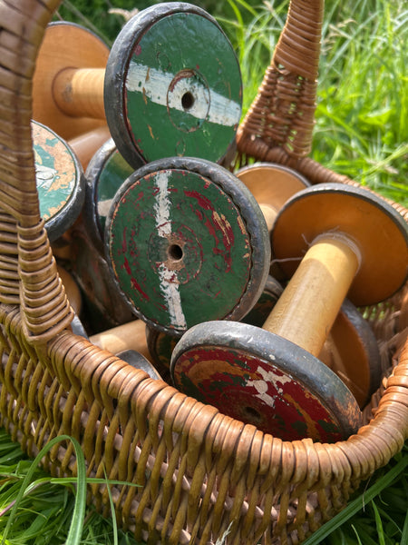 Bobbin {No.11} Nine bobbins including postage
