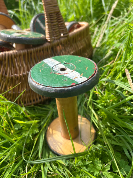 Bobbin {No.11} Nine bobbins including postage