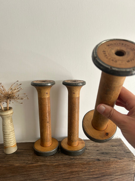 Bobbin {No.13} Nine bobbins including postage