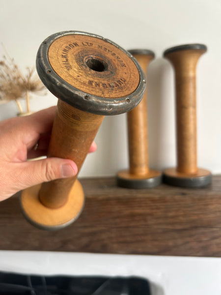 Bobbin {No.13} Nine bobbins including postage