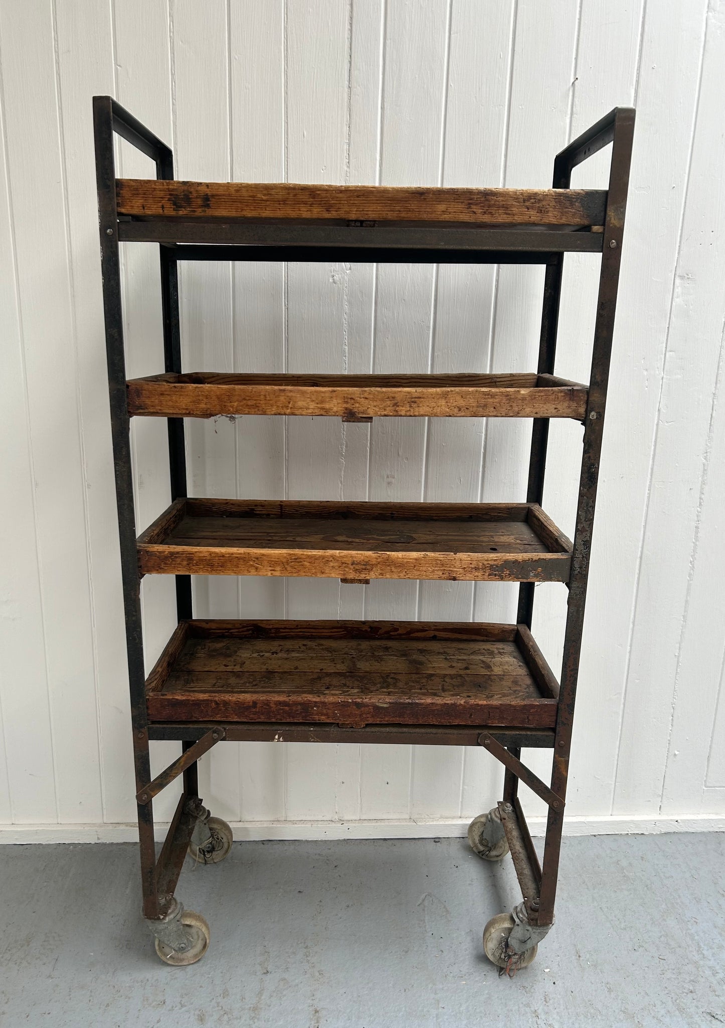 Vintage Industrial Trolley - No. 1