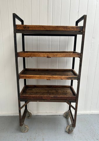 Vintage Industrial Trolley - No. 1