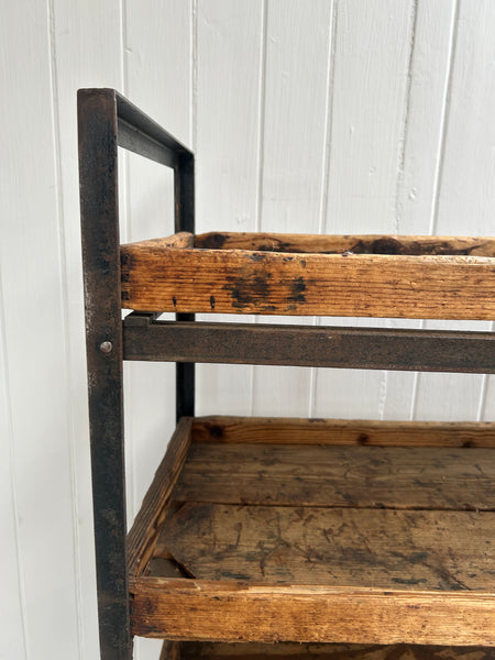 Vintage Industrial Trolley - No. 1