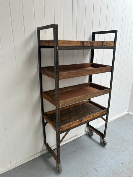 Vintage Industrial Trolley - No.2