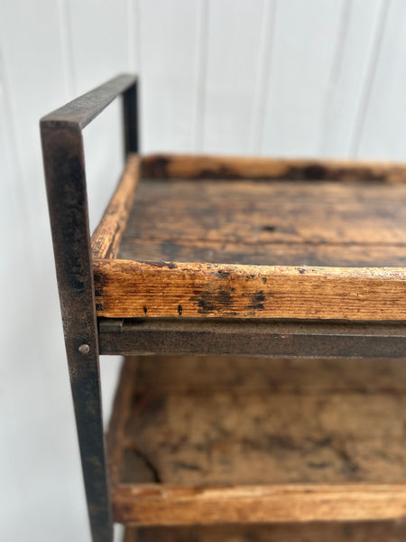 Vintage Industrial Trolley - No.2