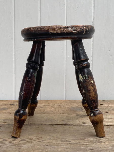 Round Top Wooden Stool