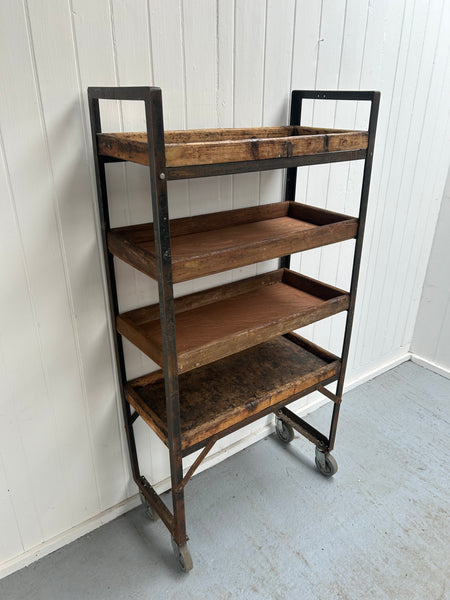 Vintage Industrial Trolley - No.2