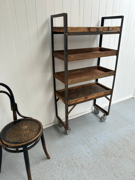 Vintage Industrial Trolley - No.2